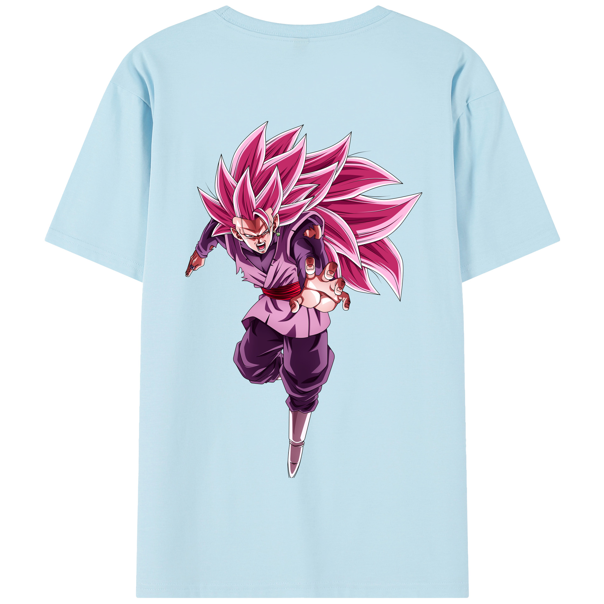 （画像用） ドラゴンボール ベジット DRAGON BALL Vegetto 綿100％半袖Tシャツ（背面プリント）